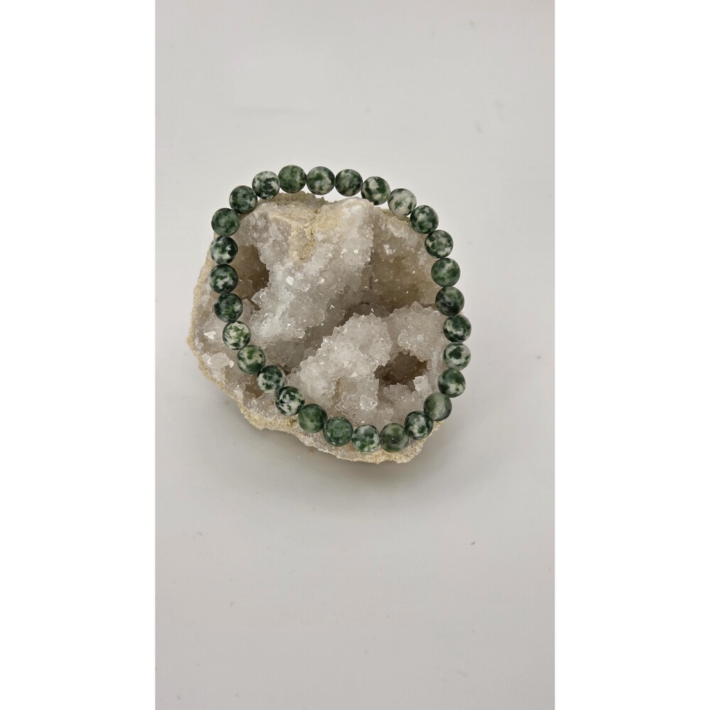 Qinghai Jade Stretch Bracelet